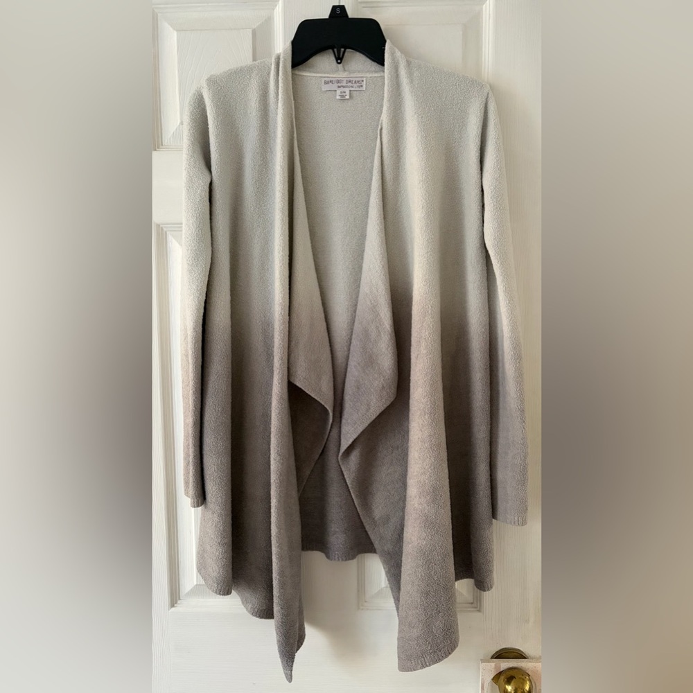 Barefoot Dreams Soft Gray Cardigan
